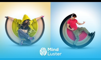 Circular Pixel Stretch Effect Photoshop Tutorial