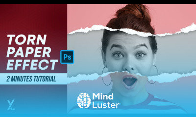 Torn Paper Effect Photoshop Tutorial 2 Minutes Tutorial