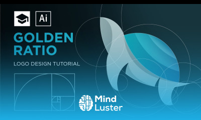 How to design a logo with golden Ratio Adobe Illustrator Tutorial