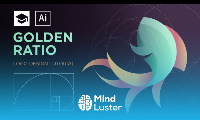 How to design a logo with golden Ratio 2 Adobe Illustrator Tutorial
