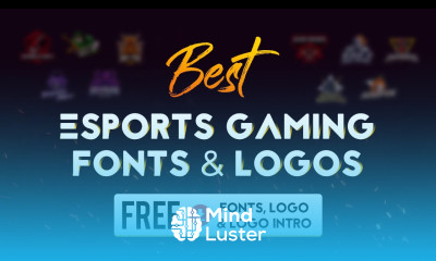 Best Esports Gaming Logos Fonts FREE DOWNLOAD Logo Logo Intro Files