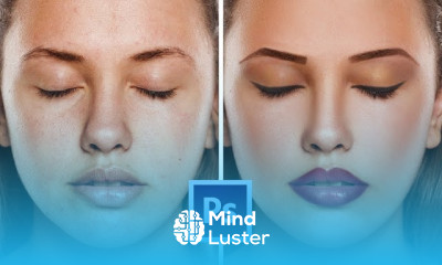 Photoshop CC Tutorial How to retouching Skin make makeup Easily