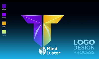 Letter Logo Design Tutorial Letter T Logo Tutorial