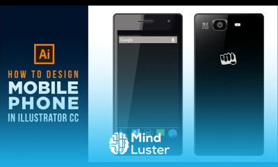 How to Design Mobile Phone in Illustrator Illustrator Tutorial