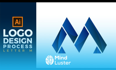 Logo Design Illustrator Tutorial Letter M