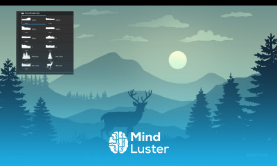 Landscape Vector Silhouette by Using Brush Photoshop Tutorial Vector