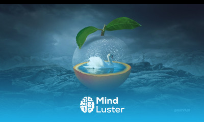 How to Make Transparent Orange and Swan Inside Surrealism Effect in Photoshop