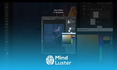 Glow Effect in Photoshop shorts photoshop