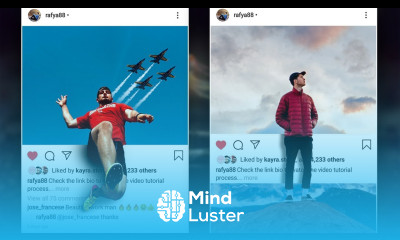 3D Instagram Post Photo Effect Photoshop Tutorial