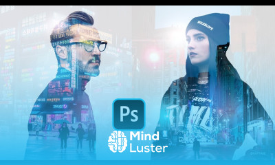 Quick Double Exposure Cyberpunk Photo Effect Photoshop Tutorial