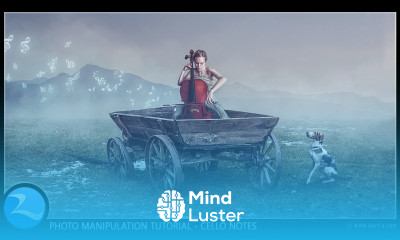 Cello Notes Photoshop Manipulation Tutorial