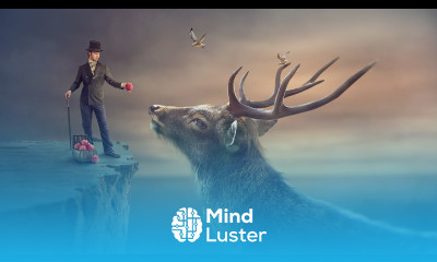 Big Deer Surreal Photoshop manipulation Tutorial