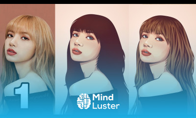 Simple Vector Art Portrait Photoshop Tutorial