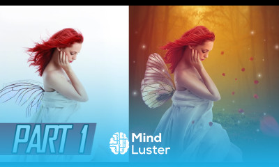 Photoshop Tutorial Making Fantasy Girl Manipulation Scene Effect PART 1