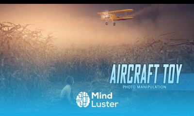 Aircraft Toy Photoshop Manipulation Scene Effect Tutorial