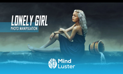 Lonely Girl Photoshop Manipulation Tutorial