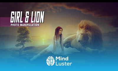 Making Girl Lion Photo Manipulation Scene Effect In Photoshop