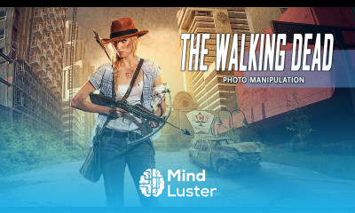 The Walking Dead Photoshop Manipulation Tutorial Effect