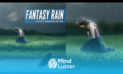 Making Fantasy Rain Manipulation Scene Effect In Photoshop