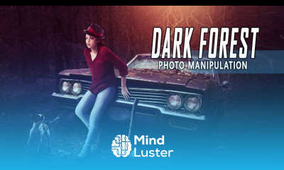 Making Dark Forest Manipulation Scene Effect In Photoshop