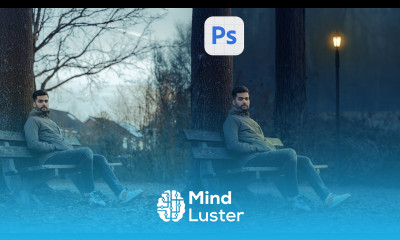 Day to Night Photo Effect Photoshop Beta Generative Fill