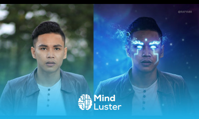 Glowing Eyes Smoke Photo Effect Photoshop Tutorial