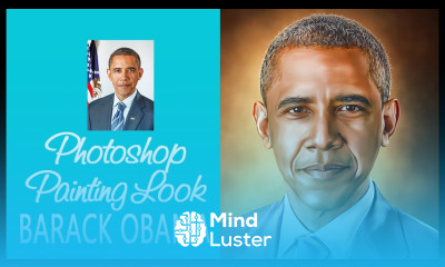 President Barack Obama Photoshop Smudge Painting Tutorial