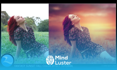 Photoshop CC Tutorial Fantasy Sunset Fall Color Effects