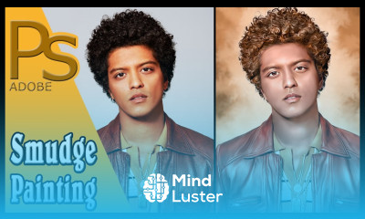 BRUNO MARS PHOTOSHOP SMUDGE PAINTING SPEEDART