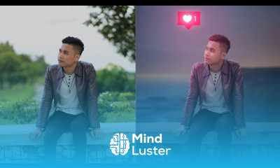 Adding Glowing Love Photo Effect Photoshop Tutorial