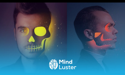 Glowing Skull Portrait Effect Photoshop Tutorial
