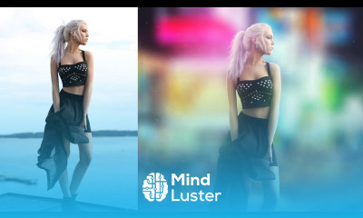 City Night Background Effect Photoshop Tutorial