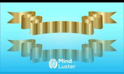 Classic Golden Ribbon Designing Process