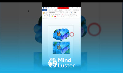 Crop to Shape Tool in Word shorts