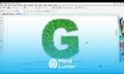 Grass Effect in CorelDraw