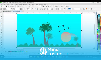 Illustration Concept for Beginners in CorelDraw