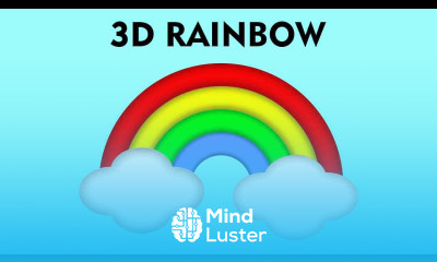 Learn 3D RAINBOW DESIGN - Mind Luster