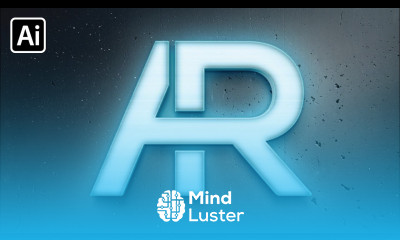 Professional logo design AR logo design illustrator letter logo design illustrator