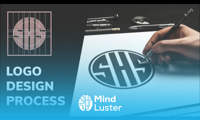 The Logo Design Process Learn How To design Any letters In Circle SHS letter logo Design