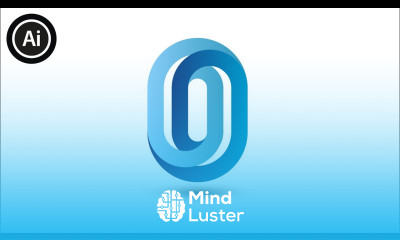 O Logo Design illustrator O letter logo design illustrator tutorial