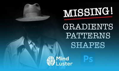 Find the Missing Gradients Patterns and Shapes in Photoshop
