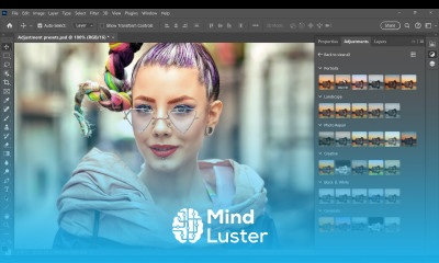 Using the Adjustment Layer Presets in Photoshop