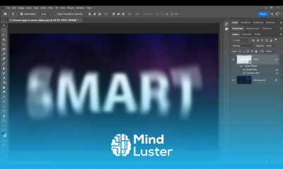 Best Way to Convert Text to a Smart Object in Photoshop