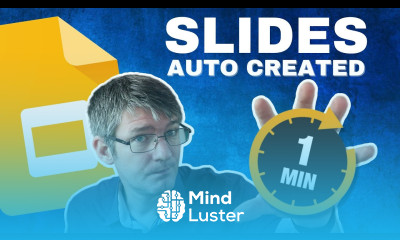 Create a Google Slides in less than a minute with AI