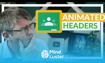 Animated Google Classroom Header in Canva