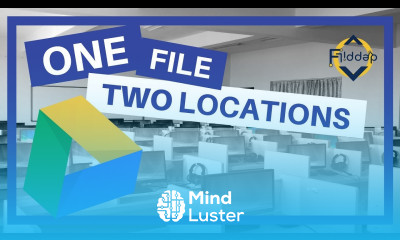 One file in two Folders without copying In Google Drive it s possible