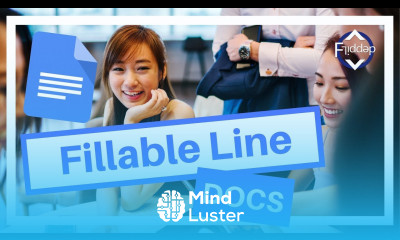 How to create a fillable text box in Google Doc Make lines interactive