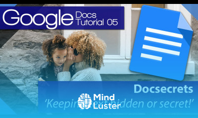 Google Docs Tutorial 05 Keeping text hidden or secret with Docsecrets