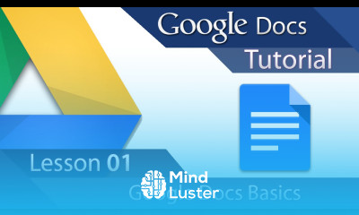 Google Docs Tutorial 01 Learn the Basics