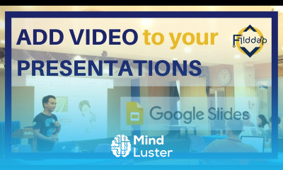 Make Google Slides Presentations EVEN better by adding Video